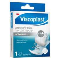 Plaster do cicia VISCOPLAST, bardzo mocny, 8cmx1m, biay