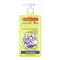 Mydo antybakteryjne CLEAN HANDS, guma balonowa, 300 ml