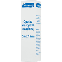 Opaska elastyczna z zapink, VISCOPLAST, 5mx15cm, 1 szt