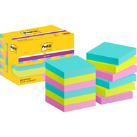 Karteczki samoprzylepne POST-IT? Super Sticky Notes, 47,6x47,6mm, 12x90 kart., paleta Cosmic