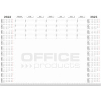 Podkadka na biurko OFFICE PRODUCTS, planer 2024/2025, biuwar 594x420mm A2 ,52k., biaa