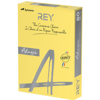 Papier ksero REY ADAGIO, A4, 80gsm, 58 ty cytrynowy intense *RYADA080X411 R100