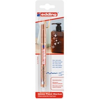 Marker olejowy po�yskuj�cy e-751 EDDING, 1-2mm, blister, miedziany