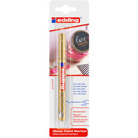 Marker olejowy po�yskuj�cy e-780 EDDING, 0, 8mm, blister, z�oty