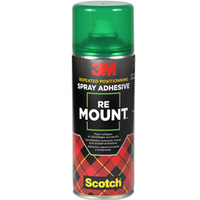 Klej w sprayu ReMount SCOTCH, do repozycjonowania, 400ml