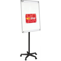 Flipchart mobilny BI-OFFICE, 70x102cm, tablica sucho. -magn