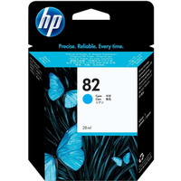 HP Tusz nr 82 C4911A Cyan 69ml