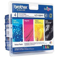 Brother Tusz LC1100 CMYK 4pack HC