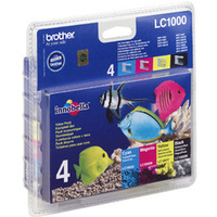 Brother Tusz LC1000 CMYK 4pack
