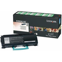 Lexmark Toner E260A31E Black 3, 5K E260, E360, E460, E462