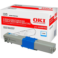 OKI Toner C310/330/510 Cyan 44469706 2K