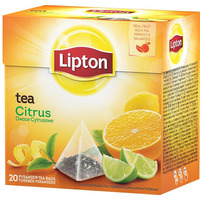 Herbata LIPTON PIRAMID OWOCE CYTRUSOWE 20t