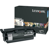 Lexmark Toner T650 T650H31E Black 25K T650dn, T650dtn, T650n, T652dn, T652dtn