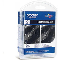 Brother Tusz LC1100 Black 2pack HC