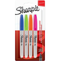 Markery permanentny SHARPIE FINE FUN 4szt.-zestaw 2065403