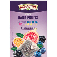 Herbata BIG-ACTIVE DARK FRUTIS 20 kopert/45g owocowo-zioowa