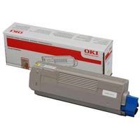 OKI Toner C851/C861 Yellow 44059165 7, 3K