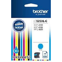 Brother Tusz LC525XLC Cyan 1, 3K 1300sh