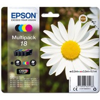 Oryginalny Tusz CMYK Epson 18 (T1806, C13T18064012)