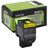 Lexmark Toner 80C2SY0 Yellow 2K CX310dn, CX310n, CX410de, CX410de DSV EG