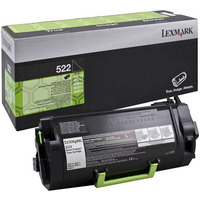 Lexmark Toner 52D2000 Black 6K 522 MS810de, MS810dn, MS810dtn, MS810n