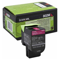 Lexmark Toner 802M 80C20M0 Magenta 1K CX310dn, CX310n, CX410de, CX410de DSV EG