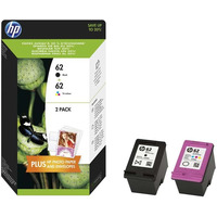 HP Tusz nr 62 N9J71AE 2pack Black+Kolor