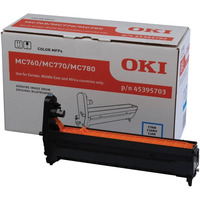 Oryginalny Modu Bbna Cyan OKI MC760, MC770, MC780 (45395703)