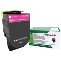 Lexmark Toner 71B2HM0 Magenta 3, 5K CS417dn, CS517de, CX417de, CX517