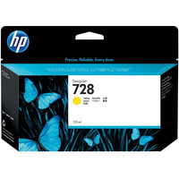 HP Tusz nr 728 F9J65A Yellow 130 ml