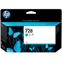 HP Tusz nr 728 F9J67A Cyan 130 ml