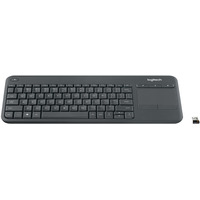 Logitech Klawiatura K400 Plus czarna Bezprzewodowa