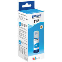 Epson Tusz 112 EcoTank Cyan 70ml 6000str C13T06C24A