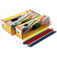 Grzbiety plastikowe 51mm czarne (100) 405512 ARGO