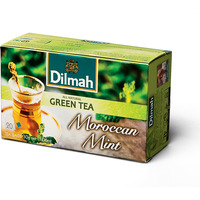 Herbata DILMAH GREEN TEA zielona&mita 20t MOROCCAN