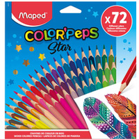 Kredki Colorpeps trjkatne 72szt 832072