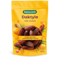 Daktyle cae owoce, Bakalland, 100 g