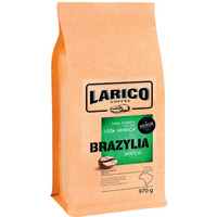 Kawa LARICO Brazylia Santos, ziarnista, 970g