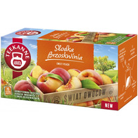 Herbata TEEKANNE World of Fruits, Sodka Brzoskwinia, 20 kopert