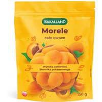 Morele suszone cae owoce, Bakalland, 150g