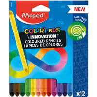 Kredki z grafitu Infinity 12 szt kartonowe etui 861600 MAPED