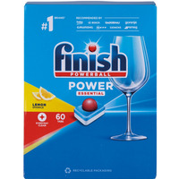 Tabletki do zmywarki FINISH Power Essential, 60szt., lemon