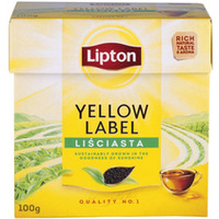 Herbata LIPTON czarna, liciasta, 100g