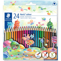 Kredki Noris colour, Wopex, trjktne, 24 kol., Staedtler S 187 C24