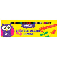 Pastele olejne JUMBO 12 kolory STRIGO SSC030