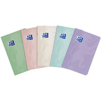 ZESZYT OXFORD TOUCH PASTEL A6 48K 90G K5X5 400175309