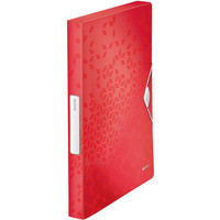 Teczka z gumką PP Leitz WOW, 30 mm, czerwona 46290026