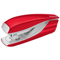 Zszywacz redni metalowy Leitz WOW, czerwony, 10 lat gwarancji, 30 kartek 55021026
