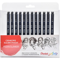 CIENKOPIS KALIBROWANY POINTLINER mix 12 szt. S20P-ST12PL Pentel