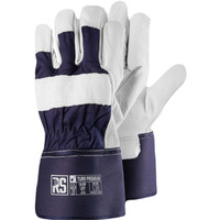Rkawice RS PREMIUM TURR, typu doker, rozm.11, granatowo-biae